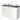 Modulo Plato Vanity units for countertop basin | 120 cm Matte white Handle-less front Dark grey worktop 4 high drawers BMK14-00159