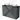 Modulo Plato Vanity units for countertop basin | 120 cm Dark grey Slat front Matte black worktop 4 high drawers BMK14-00183