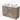 Modulo Plato Vanity units for countertop basin | 120 cm Mid brown oak Flat front High-gloss white worktop 4 high drawers BMK14-00339