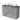 Modulo Plato Vanity units for countertop basin | 120 cm Light grey concrete Flat front Dark grey worktop 4 high drawers BMK14-00425