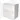 Wit badmeubel met twee softclose lades, modern design, hoogglans afwerking, ideaal voor compacte badkamers.