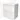 Wit hangend badkamermeubel met keramische wastafel, twee softclose lades en strak design voor moderne badkamers.
