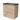 Wooden bathroom unit with 2 drawers, natural stone-look vanity units with basin and steel handles, modern design for stylish bathrooms.