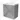 Grey Bathroom cabinet with two drawers, concrete look, integrated basin, modern design, ideal for compact bathrooms.
