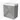 Grey bathroom unit with two drawers, including white basin; modern design, ideal for stylish bathroom storage.