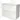 Witte badkamerkast met twee softclose lades, glanzende afwerking en minimalistisch design voor moderne badkamers.