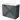 Anthracite bathroom unit with white ceramic basin, sleek design and two handleless drawers for modern bathroom storage.