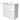White bathroom cabinet with two drawers, modern look, made of high-quality MDF, ideal for any bathroom decor.