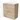 Bathroom unit wood-look vanity units with basin, 2 drawers and metal handles, compact design for modern bathroom style.