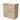 Wooden bathroom cabinet with two drawers, white sink and sleek metal handles, perfect for modern bathroom storage.