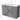 Grey double vanity unit with four drawers, modern design, ideal for bathroom storage and organised use.
