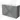 Grey double vanity unit with four drawers, modern design, ideal for a sleek bathroom design.