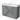 Grey double basin vanity unit with white ceramic basin, sleek design and four drawers, ideal for modern bathrooms.