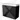 Black bathroom furniture set with three drawers, white ceramic basin, sleek design, ideal for modern bathrooms.