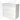 White Bathroom unit with sleek drawers, modern design, made of high-quality materials, ideal for a stylish bathroom.