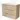 Wooden bathroom unit with basin, three drawers and metal handles, ideal for stylish storage space in the bathroom.