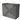 Grey bathroom cabinet with three drawers, concrete basin worktop and sleek metal handles, ideal for modern bathrooms.
