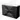 Black suspended bathroom unit with three drawers and white vanity units with basin, modern design made of high-quality materials.