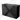 Black bathroom unit with marble-look basin, 3 drawers and sleek design, ideal for a modern bathroom design.