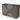 Wooden bathroom unit with dark marble vanity units with basin, three wide drawers and metal handles, modern design.