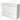White Bathroom unit with four drawers, sleek design, made of high-gloss MDF, ideal for modern bathrooms.