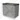Grey basin base unit with concrete look, two drawers and metal handles, ideal as a modern bathroom unit.