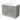 Grey vanity unit with double drawers, concrete-look finish and chrome handles, perfect for a modern bathroom style.