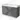 Grey bathroom furniture set with double drawers, modern design and white ceramic basin worktop, ideal for a stylish bathroom.