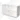 White Bathroom unit with two soft-close drawers, glossy finish; modern design for a stylish bathroom.