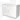 Wit badkamermeubel met dubbele ladekast, houten afwerking, moderne stijl, perfect voor opbergruimte in de badkamer.