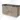 Houten badkamerkast met donker granieten blad, modern design en twee ruime lades met metalen handgrepen.
