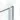 Glass shower wall profile aluminium, modern design, suitable for stylish bathroom design, durable and minimalist finish.