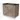 Wooden bathroom unit with two drawers and a black basin worktop, ideal for modern bathroom storage.