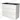 Witte badkamerkast met drie lades en zwarte wastafel, strak design, ideaal voor moderne badkamers.