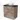 Modulo Plato Vanity units for countertop basin | 80 cm Mid brown oak Handle-less front Matte black worktop 2 stacked drawers under each other BMK13-00911