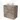Modulo Plato Vanity units for countertop basin | 80 cm Mid brown oak Handle-less front Light grey concrete worktop 2 stacked drawers under each other BMK13-00923
