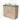 Modulo Plato Vanity units for countertop basin | 100 cm Light brown oak Handle-less front Mid grey worktop 2 high drawers standing drawers under each other BMK13S-00240