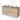 Houten badkamermeubel met dubbele wastafel, moderne look, 4 lades, natuurhout finish, perfect voor stijlvolle badkamers.