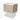 Wooden bathroom unit with integrated white basin, compact design, wall-mounted, ideal for a modern bathroom.