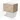 Wooden bathroom base cabinet with drawers and integrated white basin, modern design, ideal for compact bathrooms.