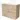 Houten badkamermeubel met twee lades, naturel eiken look, inclusief wit keramische wastafel, modern en strak design.