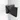 Diamond Shower door | 115 cm Matte black Clear glass Pivot door DDC220903120MB