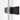 Diamond Shower door | 115 cm Matte black Clear glass Pivot door DDC220903120MB