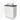White bathroom unit with two drawers, grey worktop and stylish round countertop wash basin; modern design, perfect for any bathroom style.