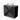 Black bathroom furniture set with wooden worktop and white countertop wash basin; modern design for stylish bathrooms.