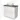 White bathroom unit with wood-coloured worktop and round countertop wash basin, modern design, ideal for a sleek bathroom design.