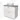 White bathroom unit with grey stone worktop and round countertop wash basin, modern design, ideal for stylish bathroom decor.