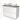 Modulo Plato Slim Vanity units for countertop basin | 100 cm Matte white Handle-less front Mid brown oak worktop 2 Stacked drawers BMK37-01684