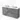 Modulo Plato Vanity units for countertop basin | 160 cm Mid grey Handle-less front Matte white worktop 4 high drawers BMK14-00486