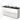 Modulo Plato Vanity units for countertop basin | 160 cm High-gloss white Handle-less front Matte black worktop 4 high drawers BMK14-00505